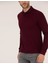 Erkek Bordo Slim Fit Basic Sweatshirt 50276035-VR014 6