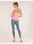 Kadın Açık Mavi Skinny Fit Jean Pantolon 50262748-VR003 4