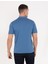 Erkek Koyu Mavi Regular Fit Polo Yaka Merserize Tişört 50262668-VR032 5