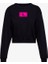 Kadın Pembe Logolu Sweatshirt 2