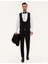 Erkek Siyah Ex.Slim Fit Yelekli Smokin Damatlık 50224051-VR046 3
