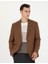 Erkek Kiremit Slim Fit Yün Karışımlı Ceket 50276921-VR031 1