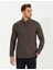 Erkek Kahverengi Regular Fit Uzun Kollu Gömlek 50259512-VR029 1