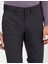 Erkek Koyu Gri Slim Fit Keten Karışımlı Kanvas Pantolon 50259760-VR080 5