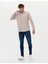 Erkek Vizon Regular Fit Uzun Kollu Gömlek 50276696-VR052 4