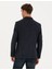 Erkek Lacivert Slim Fit Yün Karışımlı Ceket 50279478-VR033 5