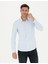 Erkek Mavi Slim Fit Uzun Kollu Gömlek 50275690-VR036 3