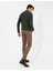 Erkek Kahverengi Slim Fit Kanvas Pantolon 50255173-VR029 4