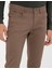 Erkek Kahverengi Slim Fit Kanvas Pantolon 50255173-VR029 5