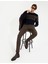 Erkek Kahverengi Slim Fit Kanvas Pantolon 50259719-VR029 1