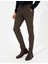 Erkek Kahverengi Slim Fit Kanvas Pantolon 50259719-VR029 2