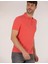 Erkek Pembe Slim Fit Polo Yaka Basic Tişört 50269606-VR167 3