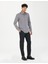 Erkek Lacivert Slim Fit Kanvas Pantolon 50278440-VR033 2