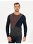 Erkek Lacivert Slim Fit Bisiklet Yaka Triko Kazak 50261154-VR033 4