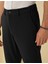 Erkek Lacivert Slim Fit Kanvas Çizgili Pantolon 50291518-VR033 5