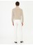 Erkek Ekru Slim Fit Kadife Kanvas Pantolon 50239895-VR019 3