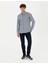 Erkek Lacivert Regular Fit Uzun Kollu Gömlek 50277746-VR033 4