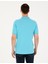 Erkek Turkuaz Slim Fit Basic Tişört 50280754-VR093 5
