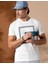 Erkek Yeşil Slim Fit Bisiklet Yaka Tişört 50264192-VR055 2