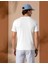 Erkek Yeşil Slim Fit Bisiklet Yaka Tişört 50264192-VR055 5