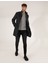 Erkek Antrasit Slim Fit Palto 50257493-VR006 4