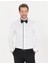 Erkek Beyaz Slim Fit Smokin Gömlek 50256438-VR013 2