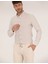 Erkek Bej Slim Fit Uzun Kollu Gömlek 50266609-VR011 2