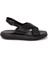 Kadın Siyah Deri Sandalet 50269963-VR046 4