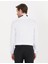 Erkek Beyaz Slim Fit Smokin Gömlek 50256426-VR013 5