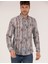 Erkek Lacivert Slim Fit Uzun Kollu Gömlek 50266593-VR033 2
