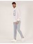 Erkek Açık Mavi Slim Fit Beli Lastikli Chino Pantolon 50271248-VR003 5