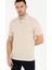 Erkek Taş Regular Fit Polo Yaka Basic Tişört 50269604-VR049 2