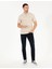 Erkek Taş Regular Fit Polo Yaka Basic Tişört 50269604-VR049 4