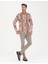 Erkek Açık Kahverengi Slim Fit Uzun Kollu Gömlek 50266599-VR002 4
