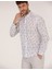Erkek Kahverengi Slim Fit Uzun Kollu Gömlek 50264966-VR040 2