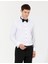 Erkek Beyaz Slim Fit Smokin Gömlek 50258966-VR013 1