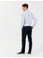 Erkek Lacivert Regular Fit Kanvas Pantolon 50259782-VR033 4
