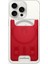 iPhone için MagSafe özellikli 3 Kartlı Manyetik Cüzdan Classic C1 Ruby - AFA07399 1