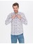 Erkek Lacivert Slim Fit Uzun Kollu Gömlek 50265014-VR033 1