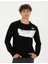 Erkek Siyah Regular Fit Sweatshirt 50272515-VR046 1