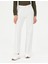 Kadın Beyaz High Waist Flare Fit Jean Pantolon 50273785-VR013 2