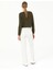 Kadın Beyaz High Waist Flare Fit Jean Pantolon 50273785-VR013 4