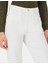 Kadın Beyaz High Waist Flare Fit Jean Pantolon 50273785-VR013 5