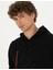 Erkek Siyah Regular Fit Kapüşonlu Sweatshirt 50272825-VR046 2
