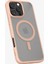 iPhone 16 Pro Kılıf Ultra Hybrid MagFit MagSafe özellikli Frost Rose Titanium - ACS08694 3