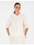 Kadın Ekru Oversize Sweatshirt 50290985-Vr019 1