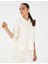 Kadın Ekru Oversize Sweatshirt 50290985-Vr019 3