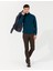 Erkek Kahverengi Slim Fit Kanvas Pantolon 50264764-VR029 1