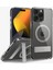 Caseology iPhone 16 Pro Max Kılıf Capella Mag MagSafe özellikli Kickstand Clear Gray - ACS08055 3