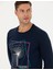 Erkek Lacivert Regular Fit Sweatshirt 50273402-VR033 2